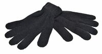 Strickhandschuhe mit Label