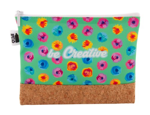 CreaBeauty Cork M RPET Individuelle Kosmetiktasche