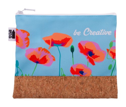 CreaBeauty Cork M RPET Individuelle Kosmetiktasche