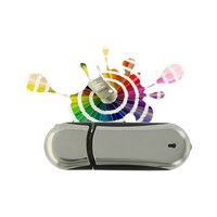 USBStick curved flat