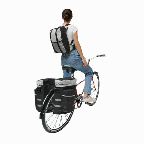 Fahrrad-Packtaschenset BIKE 3-teilig