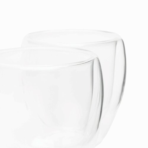Gläser-Set DRINK LINE M, doppelwandig: 2er Set