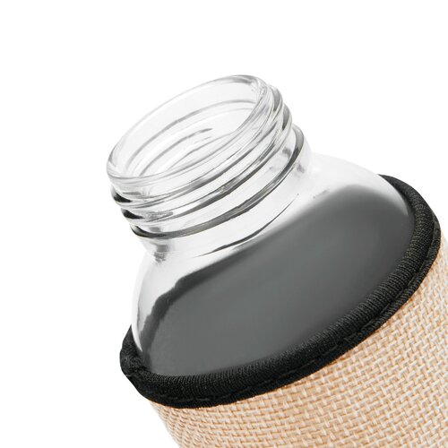 Glas-Trinkflasche TAKE JUTY
