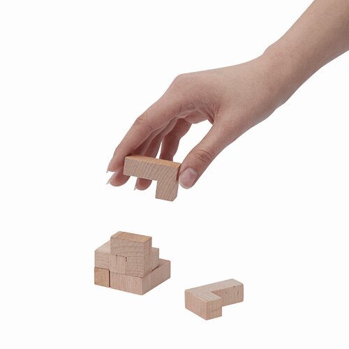 Holz-Puzzle CRAZY CUBE