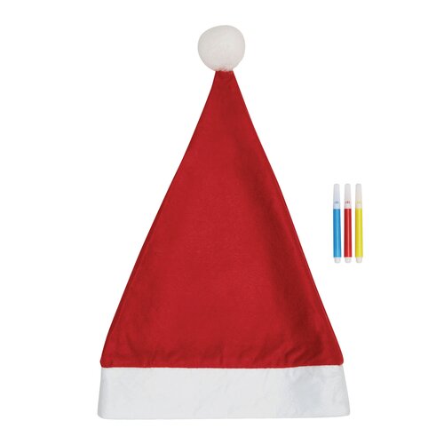 Filz-Weihnachtsmann-Mütze COLOURFUL HAT