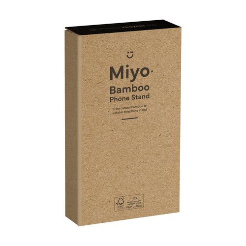 Miyo Bamboo Phone Stand Handyhalterung