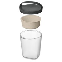 nat ash grey / nat dessert sand / tr. clear