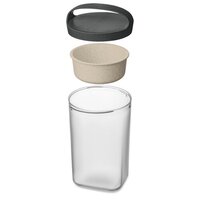 nat ash grey / nat dessert sand / tr. clear