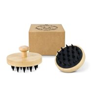 Massagebürste Scalp Kopfhautbürste mit Silikonnoppen