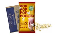 MikrowellenPopcorn im Werbetütchen