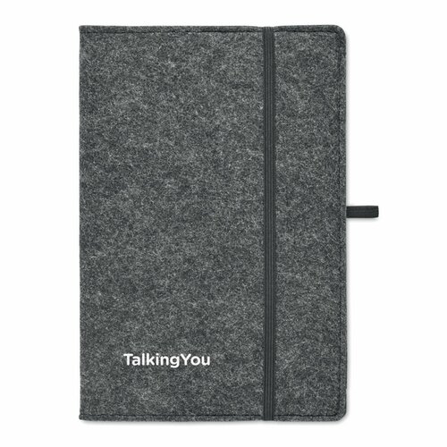 FELTBOOK DIN A5 Notizbuch RPET-Filz