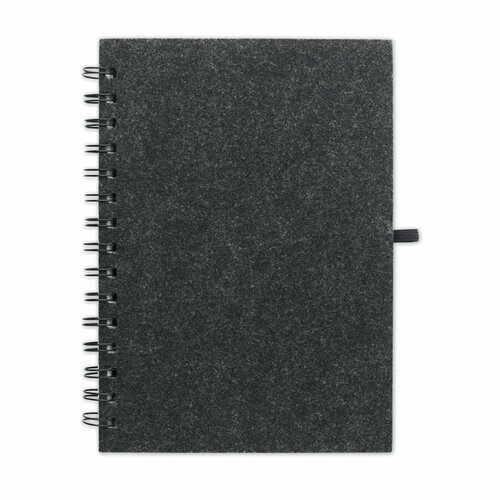 RINGFELT DIN A5 RPET-Filz Notizbuch