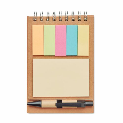 MULTIBOOK Notizbuch mit Klebezetteln