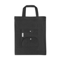 SIENA Faltbare Tasche aus Baumwolle 50 receycelte Baumwolle 30 und Polyester 20 rPET 140 gm