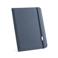 EMERGE FOLDER II A4 Mappe aus recyceltem Polyester 100 rPET 300D mit elastischem Verschluss