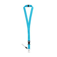 MURRAY. Lanyard aus Polyester (20 mm) mit einem Schlüsselband
