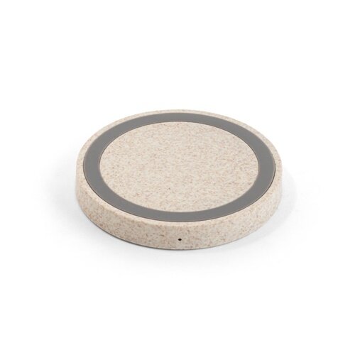 CUVIER. 5W wireless Ladegerät aus ABS und Strohfaser