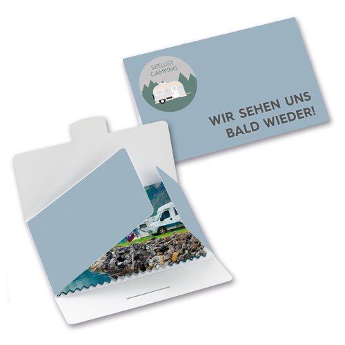 POLYCLEAN rPET Brillenputztuch 18x18 cm All-Inclusive-Paket
