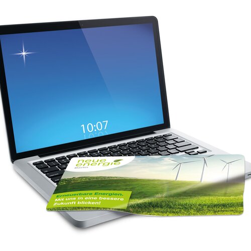 rPET GripCleaner® 4in1 Mousepad 21x15 cm All-Inclusive-Paket 