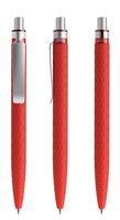 rot / silber satiniert