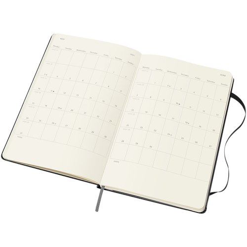 Moleskine Hardcover 12 Monate Wochenkalender L