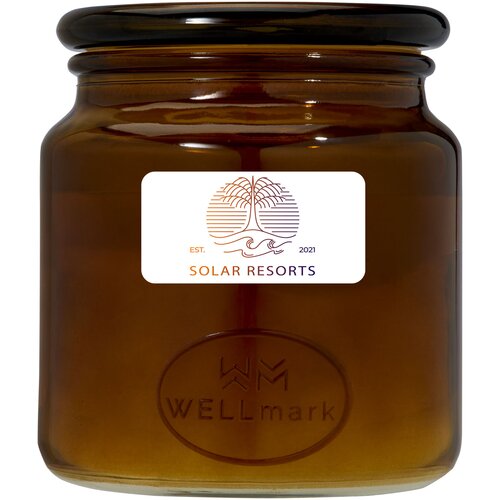 Wellmark Let's Get Cozy Duftkerze mit Zedernholzduft, 650 g
