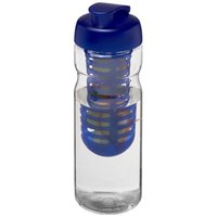 H2O Active Base 650 ml Sportflasche mit Klappdeckel und Infusor