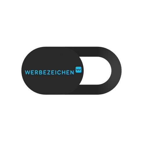 Umweltfreundliches Webcam Cover in individueller Klappkarte T1