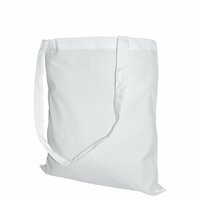 Baumwolltasche mit langen Griffen  135 gm  38 x 42 cm