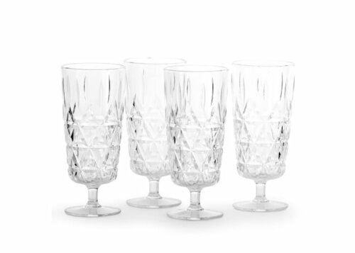 Sagaform Acryl Picknickglas hoch 200ml 4er Set