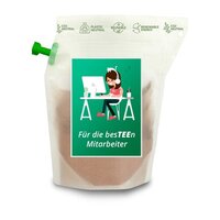 Geschenkartikel  Präsentartikel TeeBrühbeutel Für die besTEEn Mitarbeiter Tasty Berry wiederverwendbar