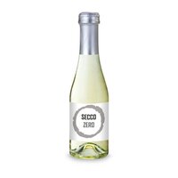 Secco ZERO  Schäumendes Getränk aus alkoholfreiem Wein  Flasche klar 02 l