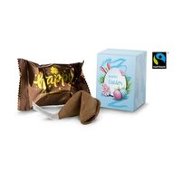Geschenkartikel  Präsentartikel Frohe Ostern Glückskeks Schokolade