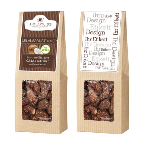 Karamellisierte Cashewkerne