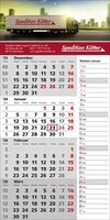 4 MonatsWandkalender Memo deutsch