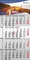 4 MonatsWandkalender Quattro 3sprachig
