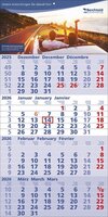 4 MonatsWandkalender Quattro 3sprachig