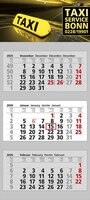 3 MonatsWandkalender Clever 3 4sprachig