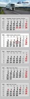 5BlockWandkalender Clever 5 4sprachig