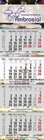 4BlockWandkalender Exclusiv 4 4sprachig