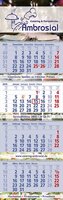 4BlockWandkalender Exclusiv 4 4sprachig