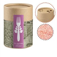 Rosa Kristallsalz ca 135g Biologisch abbaubarer Eco Pappstreuer Midi