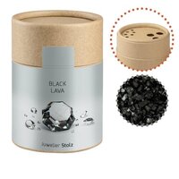 Gewürzmischung Black Lava Salz ca 135g Biologisch abbaubarer Eco Pappstreuer Midi