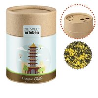 Gewürzmischung OrangenPfeffer ca 75g Biologisch abbaubarer Eco Pappstreuer Midi