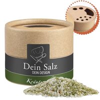 Kräutersalz ca 55g Biologisch abbaubarer Eco Pappstreuer Mini