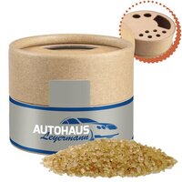 Gewürzmischung RauchSalz grob ca 75g Biologisch abbaubarer Eco Pappstreuer Mini