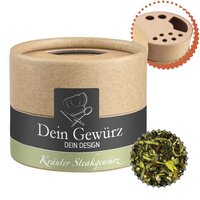 Gewürzmischung KräuterSteakgewürz ca 25g Biologisch abbaubarer Eco Pappstreuer Mini