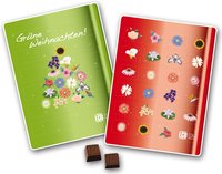 Adventskalender Maxi geprägte Schokolade