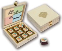 Schokoduo 9er Holzkiste